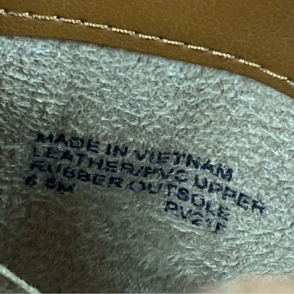 Michael Michael Kors Farrah Leather Ankle Boots in Luggage Size 8.5 - Picture 9 of 9